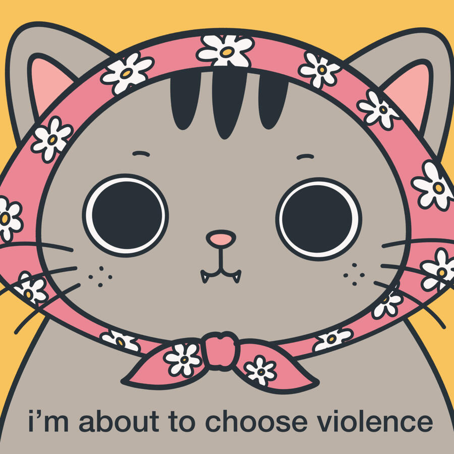 CHOOSING VIOLENCE Dizzy considers a less diplomatic approach.